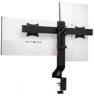 Kensington SmartFit Space-Saving Dual Monitor Arm - Black Photo