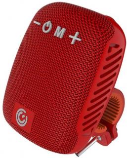 SonicGear SonicGo! BikeClipz Portable Wireless Cycling Speaker - Brilliant Red Photo