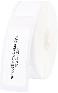 Niimbot Thermal Label 15x26mm – 230 Labels Per Roll – White Photo